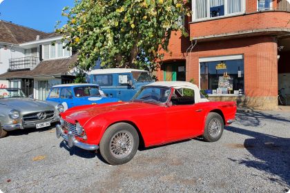 Triumph TR4 1962, red